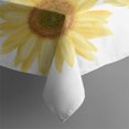 thumbnail image 5 of Sunflower Square Tablecloth 42x42in(107x107cm) – Waterproof Polyester Printed Table Cover, Wrinkle Resistant & Washable for Kitchen Dining Picnic Party Decor, 5 of 6