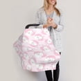 thumbnail image 3 of Haiem Cute Rabbit Baby Nursing Cover & Nursing Poncho - Multi Use Cover for Baby Car Seat Canopy, Stroller Cover, 360°Full Privacy Breastfeeding Coverage, 3 of 9