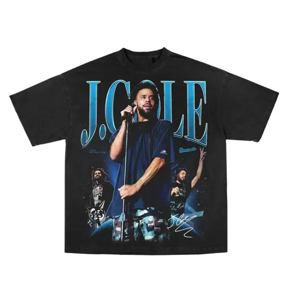NEW J- Cole Shirt, The Fall Off Vintage Hip Hop Graphic T-Shirt, Vintage Rap Hip Hop Music Fan Gift