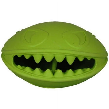 UPC: 0788169001402 | Jolly Pet Monster Mouth Rubber Dog Toys  Green 3