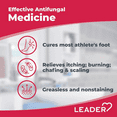 thumbnail image 5 of LEADER Athlete's Foot Antifungal Cream, Full Prescription Strength, Clinically Proven Antifungal Treatment for AF,Relieves Itching, Burning, Cracking and Scaling, 0.5 oz, Compare to LAMISIL AT, 5 of 5