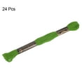 thumbnail image 3 of Unique Bargains Fil à Broder Vert, 8 m - 24 Écheveaux, 3 of 6