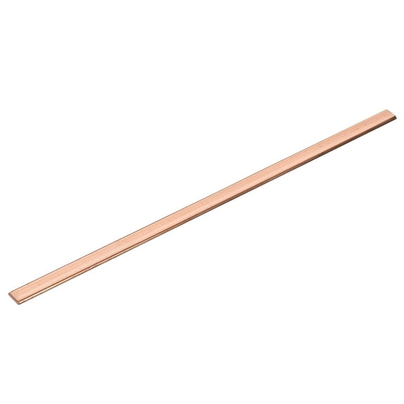 Uxcell 1Pack Copper Flat Bar, 1/16" Thickness x 3/8" Width x 10" Length Copper Bar Stock
