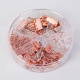 thumbnail image 2 of Binder Clips Set Universal 72PCS Metal Paper Clip Push Pin Paper Clamp with Box, 2 of 10