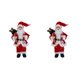 thumbnail image 1 of Cateissary Snowman Santa Claus Doll Ornament Decoration Statue Indoor Decor Table Desk Rojo 17x30cm 2Conjunto, 1 of 6