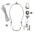 thumbnail image 7 of B&P Lamp® Nickel Plated Finish Table Lamp Wiring Kit with a 6 Inch Harp and 3-Way Socket, 7 of 7