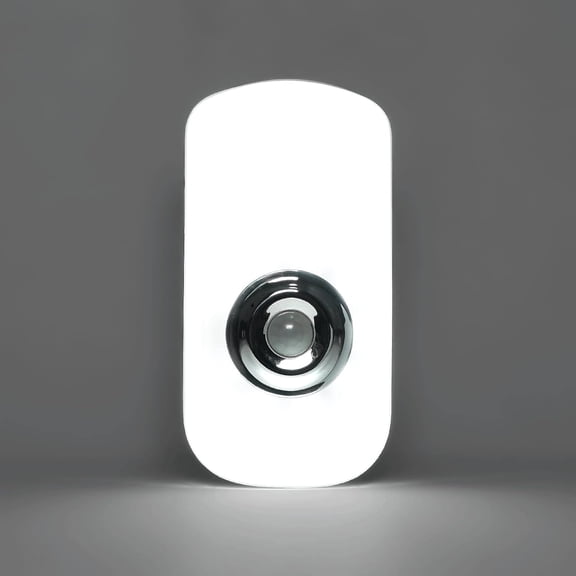 3-in-1 Motion Sensor Night Light Plug in, Rechargeable Flashlight, Emergency Light for Bedroom, Bathroom, Living Room, Stairways, Hallways - Cool White