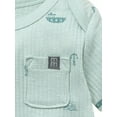 thumbnail image 4 of Modern Moments by Gerber Baby Neutral Organic Short Sleeve Bodysuit, Sizes 0/3 Months - 24 Months, 4 of 7
