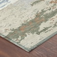 thumbnail image 3 of Addison Rugs Chantille Indoor/Outdoor Transitional Abstract Ivory Machine Washable Rectangle Rug, 3' x 5', 3 of 8