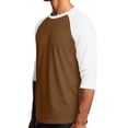 thumbnail image 4 of FOPSUFGWFO Men's Long Sleeve T-Shirt Crew Neck Soft Breathable Tops Casual Fashion Lightweight Classic Fit Blouses for Fall Wear XL, 4 of 5