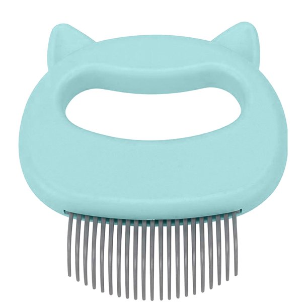 Peine de masaje para gatos y perros Cepillo de limpieza para eliminar el pelo Cepillo de limpieza para eliminar el pelo con tres colores opcionales