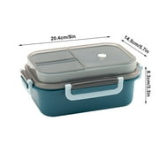 Moocorvic Clearance Lunch Box with Compartment, Two-layer Leak-Proof Bento Box for & Adults, Healthy Food-Safe Lunch Container Picnic
