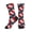 2 Black-2, variant on Athletic Socks North-Carolina Flag Art Sport Running Calf Socks Crew Socks for Men Women