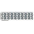 thumbnail image 3 of Ambesonne Vintage Fabric by the Yard Upholstery, Sketchy Leaves Abstract, 3 Yards, Dark Violet Blue and White, 3 of 5