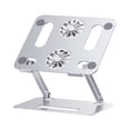 thumbnail image 1 of Milisten Refroidisseur d'Ordinateur Portable à Hauteur Réglable, Support Ventilé, Refroidisseur d'Air pour Ordinateur Portable de Jeu, 1 of 5