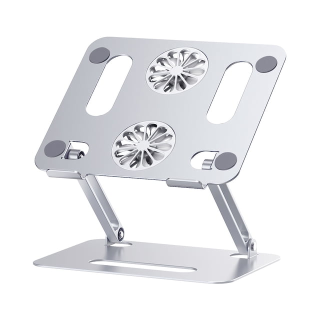 Milisten Refroidisseur d'Ordinateur Portable à Hauteur Réglable, Support Ventilé, Refroidisseur d'Air pour Ordinateur Portable de Jeu
