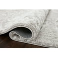 thumbnail image 4 of Loloi Bliss Shag Grey / White 5'-3" x 7'-6" Area Rug, 4 of 6