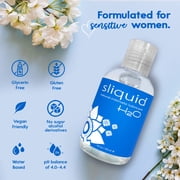 Sliquid Naturals H2O Water-Based Personal Lubricant
