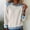 White, variant on Aoiroe Fall Fashion Must Haves,Crewneck Sweatshirts Women,Sweatshirt For Women,Oversized Sweaters For Women,Crew Neck Sweatshirts Women,Oversized Sweater,Collared Sweatshirts For Women,Beige,L