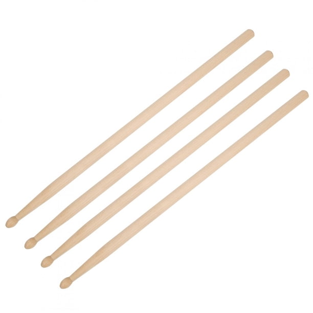 Baquetas, Baquetas para Batería 2 Pares de 5A 5B Kit de Batería de Jazz de Madera de Arce Baquetas Accesorio para Instrumentos Musicales