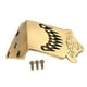 thumbnail image 5 of Patrón de Plumas Mandolin Tailpiece, Reemplazo de Cola de Mandolina Reemplazo Ligero de 8 Cuerdas Resistencia Al Desgaste de Color de Bronce para Fiesta, 5 of 7