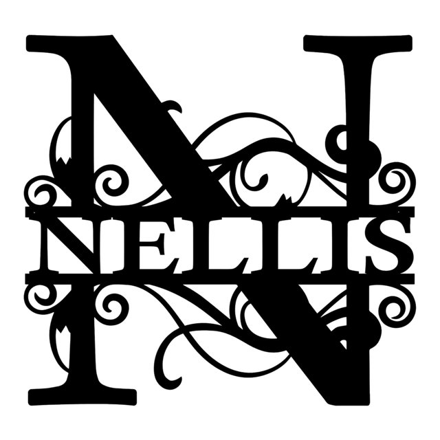 TIMIFIS Iron Art Letters Art Letter Wall Stickers Can Enhance Home Decor and Provide Excellent Wall Decoration Effects.Name Randomly Sent Home Decor