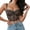 Black, variant on FASHOFT Black Corset Shapewear For Women Boned Leopard Print Y2K Spaghetti Strap Mini Camisole Waist Cinching Inner Outer Wear Body Shaper Top Corset Shirt L