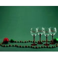 thumbnail image 6 of Pfaltzgraff Winterberry Wine Glasses with Sentiments, Set of 4, 6 of 8