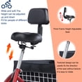 thumbnail image 3 of Jacgood Adult Tricycle 26" Wheels 7-Speed Trike 3 Wheels Trike with Basket and Adjustable Paddle Portable Bicycle for Adults Exercise Shopping Picnic Outdoor Activities,Red, 3 of 7