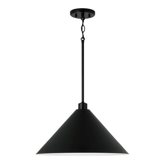 Capital Lighting 351311 Alden 18" Wide Pendant - Black