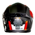 thumbnail image 3 of Casco Para motociclista Shaft Storm Negro Matte Rojo Talla S, 3 of 3