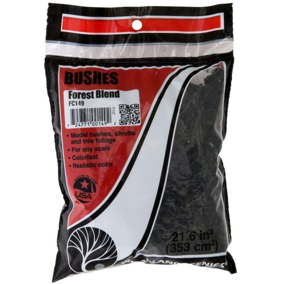 Woodland Scenics Bushes, Forest Blend