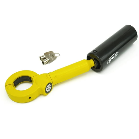 Artago 862AB Frein à Main de Voiture Serrure, Réglage de la Vis, Verrouillage compact, Anti-Percer la Balle, Anti-Vol de Voiture Serrure pour Frein à Main et Changement de Vitesse, Sécurité de Voiture Anti-Vol Dispositif de Voiture