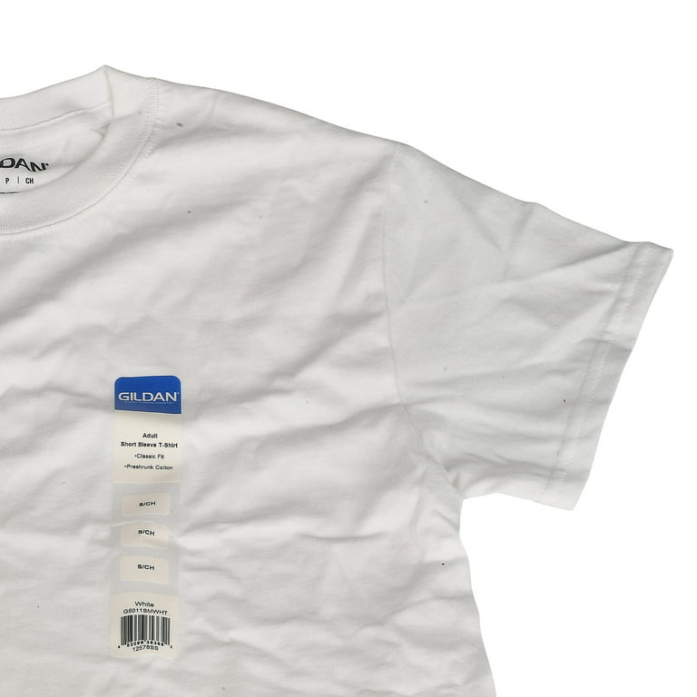 Cotton DTF Printed White Round Neck T Shirt