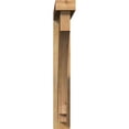 thumbnail image 4 of Ekena Millwork 4"W x 28"D x 28"H Imperial Block Rough Sawn Bracket w/ Offset Brace, Western Red Cedar, 4 of 25