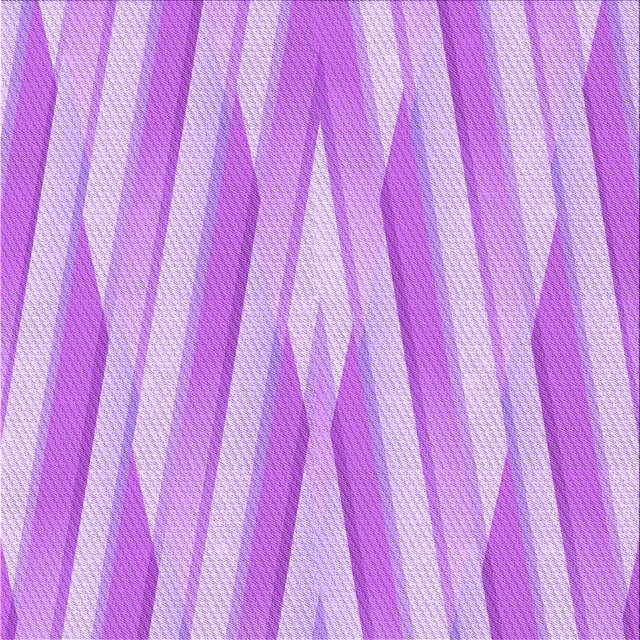 Ahgly Company Machine Washable Indoor Square Transitional Bright Neon Pink Purple Area Rugs, 4' Square