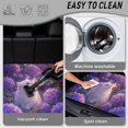 thumbnail image 5 of DISNIMO Cat Flower Print Car Cargo Mat Heavy Duty Rear Trunk Liner Washable Dog Cargo Protector Suitable for Most Car Models, Easy to Clean, 5 of 7