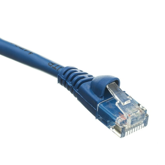 AYA 20Ft (20 Feet) CAT6 RJ45 24AWG Gigabit 550MHz Snagless UTP Network Patch Cable BLUE