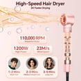 thumbnail image 3 of Cepillo secador de pelo Hot Air Styler 5 en 1, 1200 W, 110 000 RPM, 3 of 9