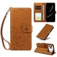 thumbnail image 1 of Funda Cartera GANGXUN con Diseño de Perrito en Relieve para iPhone 17 Pro Max , Protección 360° con Ranuras y Correa Desmontable, 1 of 6