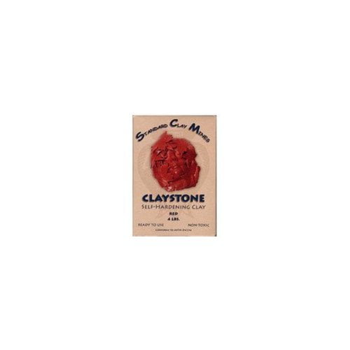 Sculpture House Claystone Modeling Clay 4 lb, Red