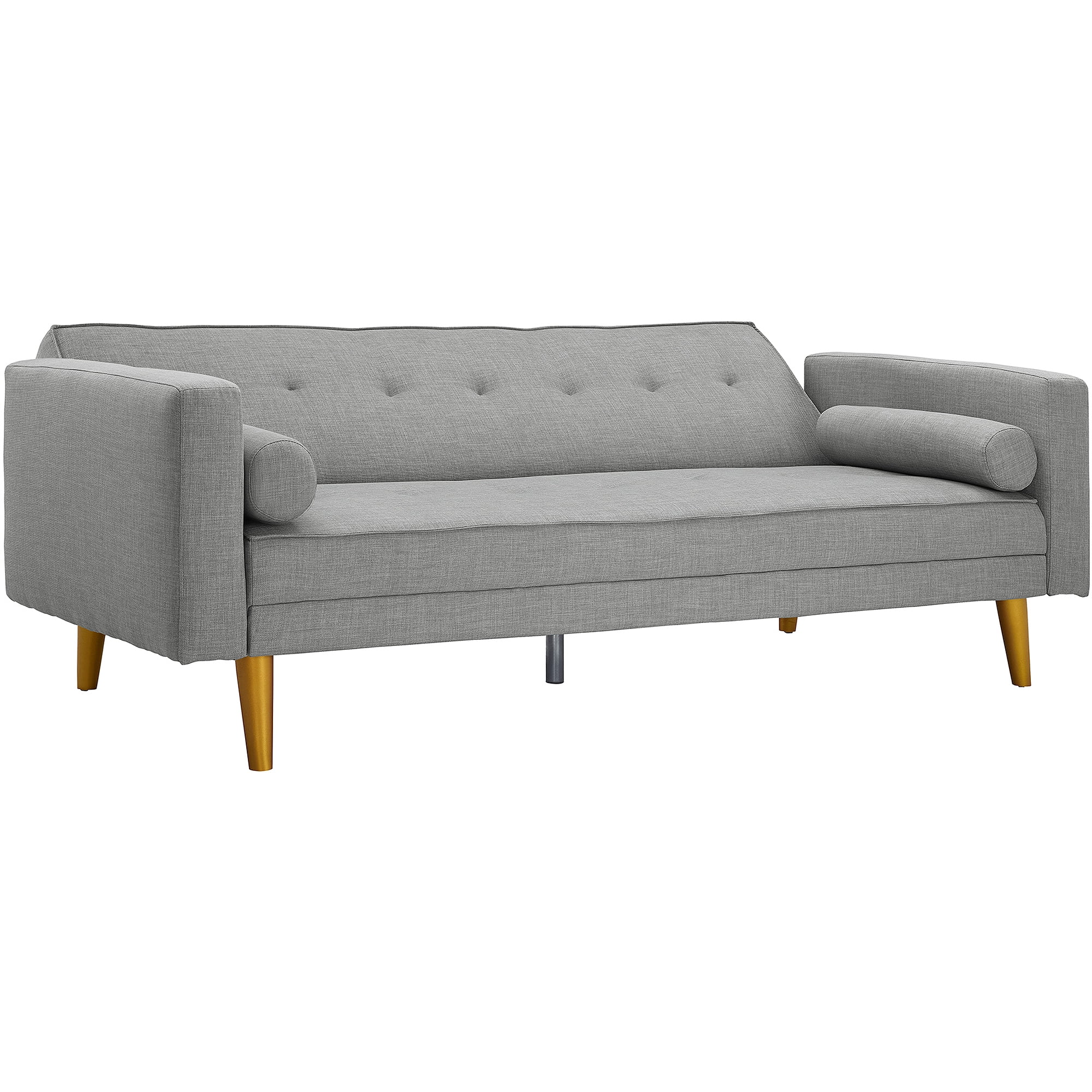 9 By Novogratz Vintage Linen Mix Futon Multiple Colors Walmart
