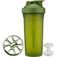 thumbnail image 4 of Hydra Cup [3 Pack] 45 Ounce Shaker Bottles for Protein Shakes, Jumbo Shaker Cups w/Ball Blender Whisk, Extra Large Bottle with Ha, 4 of 6
