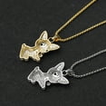 thumbnail image 2 of Street Cute Corgi Micro Inlaid Zircon Pendant, 2 of 2
