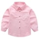 thumbnail image 5 of Odeerbi Camisa de Vestido de Algodón de Chicos y Niñas Lindas Camisas de Uniforme Escolar de Manga Larga Bordadas Con Bolsillo, 5 of 7