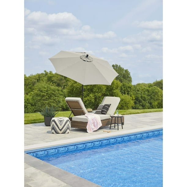 Better Homes Gardens Outdoor 9 Grey, Better Homes And Gardens Patio Umbrella Replacement Parts