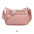 thumbnail image 3 of Bolso bandolera Qarigey premium de gran capacidad rosa, 3 of 6