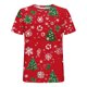 thumbnail image 4 of Tops para hombre, blusas y camisas de manga corta con cuello redondo para hombre, jersey informal con cuello redondo estampado para hombre, pantalones cortos deportivos para fitness, blusa de poliéste, 4 of 5