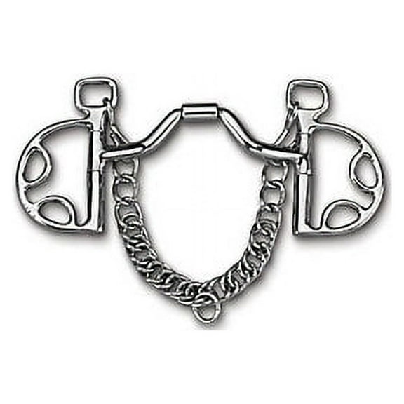 5" Toklat Myler Kimberwick With Stainless Steel Ported Horse Mouth Bit