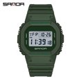 thumbnail image 2 of Sanda Men's Watches Sports Outdoor Waterproof Military Wrist Watch Date Multi Function Tactics LED Alarm Stopwatch, 2 of 9